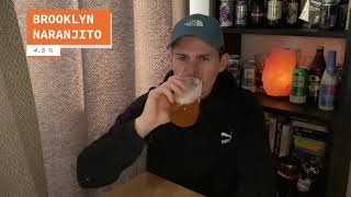 Brooklyn Naranjito Beer Review - 4.5% - Drink With Dean