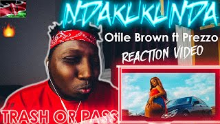 Ndagukunda - Otile Brown X Prezzo (Official Music Video) THAT KENYAN REACTION.