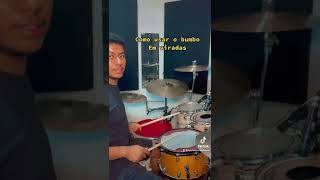 Colocar o bumbo em viradas #batera #viradas #drums #drummers #gospelchops #dicas #aulas