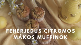 Fehérjedús, citromos-mákos süti | Yama Kitchen