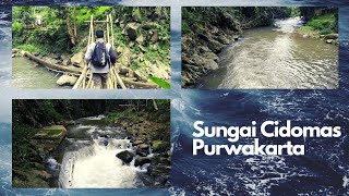 Sungai Cidomas - Julukan Sungai Biru (Blue River) nya Purwakarta