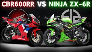 Honda CBR600RR vs Kawasaki Ninja ZX-6R | Top Speed Test