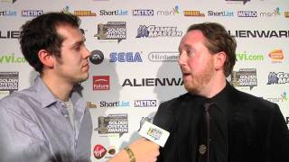 Nintendo 3DS interview - GamesMaster Golden Joystick Awards 2011