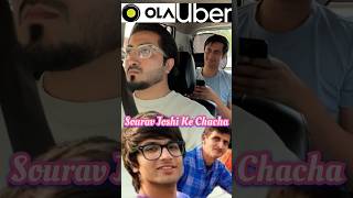 I Meet Sourav Joshi’s CHACHA Ji 😂 || #uber #viral #minivlog