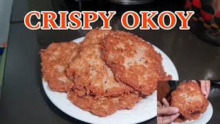 CRISPY OKOY RECIPE ( shrimp fritters )PANLSANG PINOY