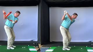 Part 1 - The Omega Drill: Using your Arms and Body to Control the Club Face for Straighter shots.