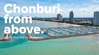 Chonburi from above - Drone DJI Mavic Pro 2 4K