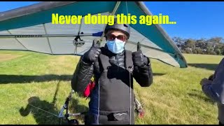 It is fun they said... My hang gliding experience in Australia. Would you do this?