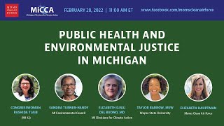 Public Health & Environmental Justice in Michigan with Rep. Rashida Tlaib