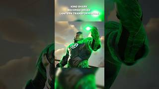 Suicide Squad - King Shark Becomes Green Lantern Transformation Scene #shorts #gaming #shortvideo