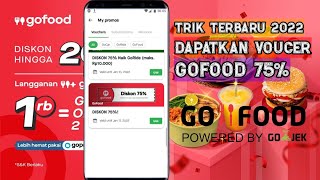 cara dapatkan voucer gofood 75% terbaru 2022 | trik mendapatkan voucer gofood 75%