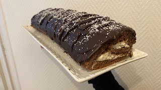 BÛCHE AU CHOCOLAT 🍫