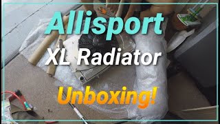 Allisport  300 tdi XL Radiator Unboxing Land Rover Defender