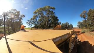 360 view Cat Grader forming roadway.271