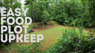 Perennial Food Plot Maintenance