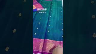 #viral #trending #fashion  Beautiful Nakshi Chanderi ||Katan Silk Saree|| More details 8962296317