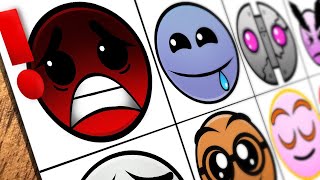 Drawing NEW Geometry Dash LOBOTOMY Faces #10 / How to draw GEOMETRY DASH