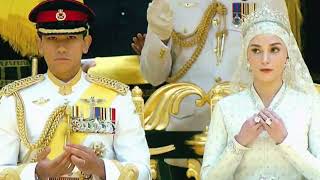 ROYAL WEDDING CEREMONY OF PRINCE MATEEN AND DAYANG ANISHA ROSNAH. #brunei #royalwedding