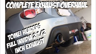 BR-Z/FR-S Tomei/Ividia Exhaust install