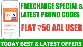 Freecharge latest offers, Freecharge new promo codes, Mobikwik offer is back, Amazon new offer