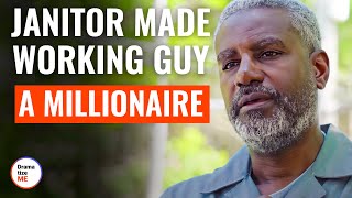 Janitor Made Working Guy A Millionaire | @DramatizeMe