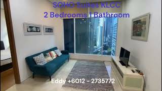 SOHO Suites KLCC - 2 Bedrooms 1 Bathroom for Rent