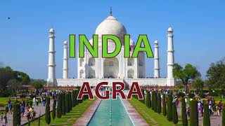 India. Agra. Золотой треугольник Индии. Агра. दिल्ली में रूसी घूमना