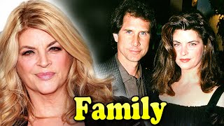 Kirstie Alley Family With Daughter,Son and Ex Husband Parker Stevenson 2022