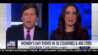 Tucker Carlson Interviews Feminist: Women Go On Strike To Show Their Economic Impact