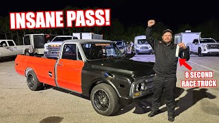 Wyatt’s Duramax Race Truck Runs Its FASTEST Pass EVER!