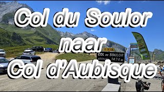 Col du Soulor naar Col d'Aubisque Honda CRF 1000 ATAS