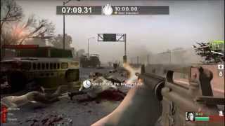 Left 4 Dead 2 - Survival - Bridge solo 12min