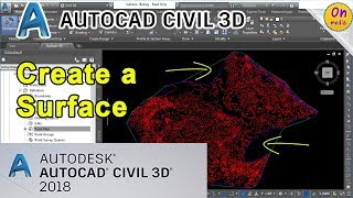 Create a Surface  AutoCAD Civil 3D  Autodesk Knowledge