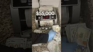 $55,000 Money Counter - Billionaire Manifestation