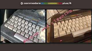 Commodore +4 cleaning and testing