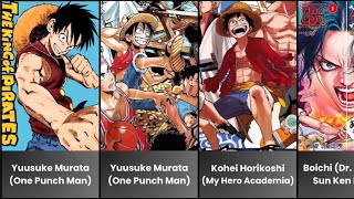 One Piece Characters drawn by other Famous Mangaka’s