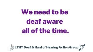 Top tips on how to be more deaf aware