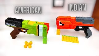 Six Fire Foam Blaster Gun VS Nerf Rival Kronos Blaster Gun | Banduk Wala | Banduk | Toy Gun