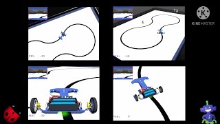 Track design for Line Follower Robot for Webots