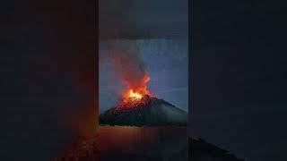 Popocatépetl: O Vulcão Mais Ativo do México #shorts