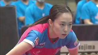 Ishikawa Kasumi vs Han Ying | Nojima T. League 2021-2022 Highlights