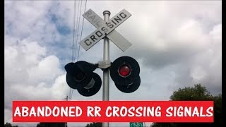 Abandoned RR Crossing Signals-Ravenna Ohio