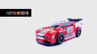 Lego Ferrari 458 Italia GT2 75908 | Lego Speed build + Giveaway