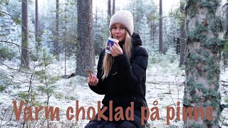 Varm choklad på pinne | Baka med Frida