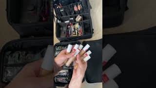 ASMR-Pack my new makeup kit with me makeup bag from @maccosmetics #asmrsounds #makeup