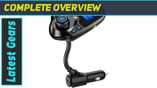 Nulaxy KM18 – Best Bluetooth FM Transmitter for Your Car