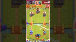 My closest Clash Royale win yet