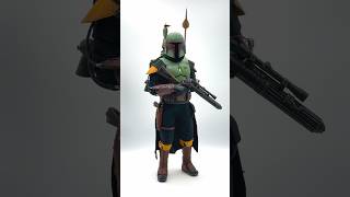 Boba Fett - The Book of Boba Fett - Hot Toy Quick Look #shorts  #quickview #bobafett #starwars