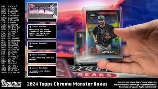 2024 Topps Chrome Baseball Monster Boxes -- Random Teams Break