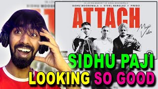 Attach Reaction Video Sidhu Moose Wala | Steel Banglez ft Fredo